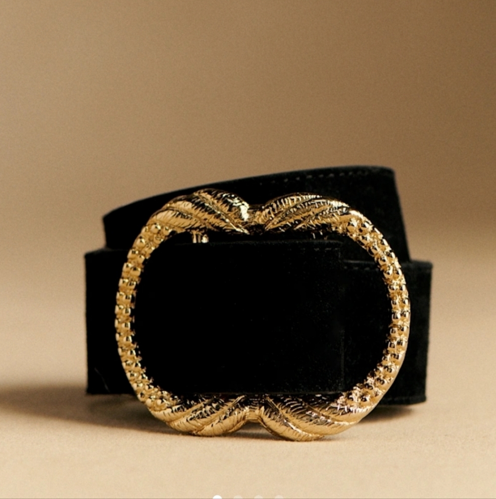 Sezane Artemis Belt Noir. - Size 80